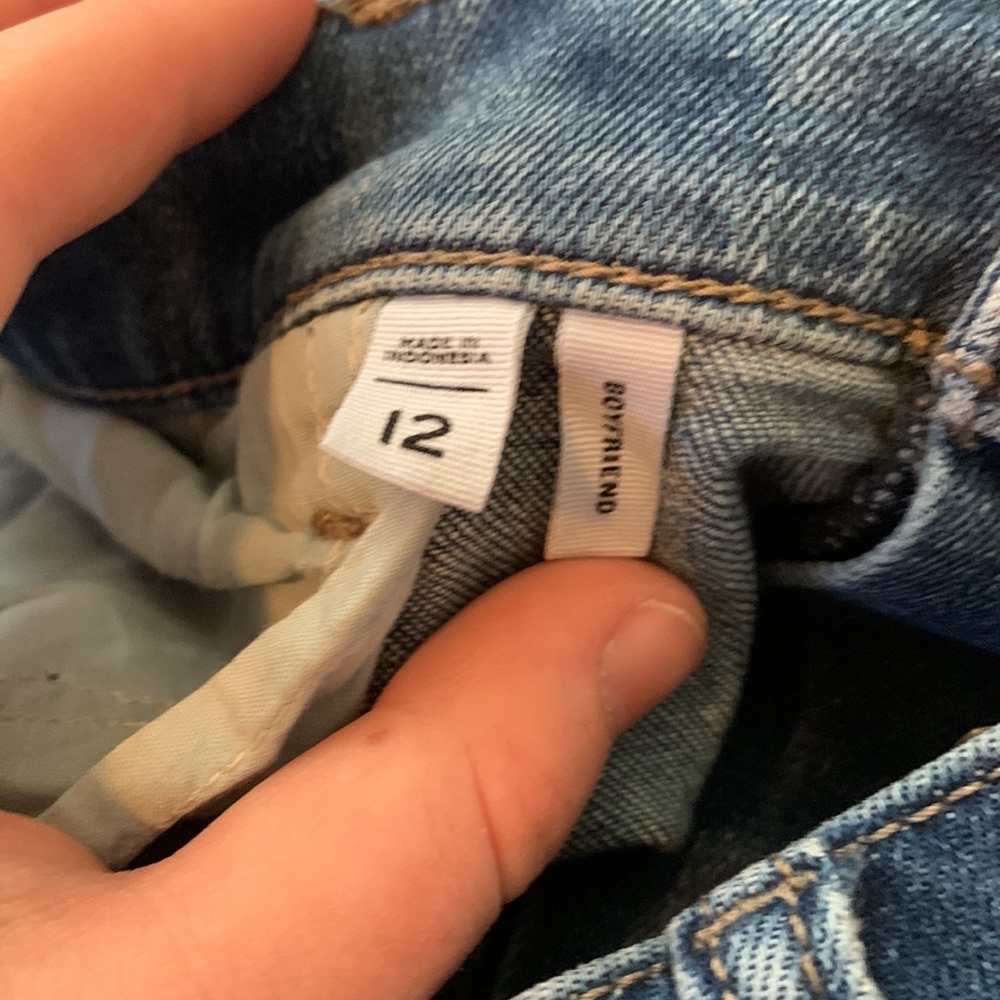 Loft Ripped Boyfriend Jeans (12) - Picture 5 of 5